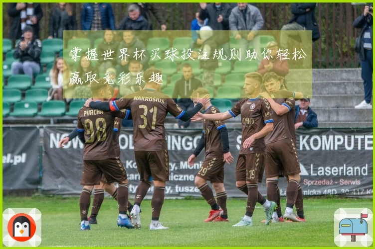 掌握世界杯买球投注规则助你轻松赢取竞彩乐趣